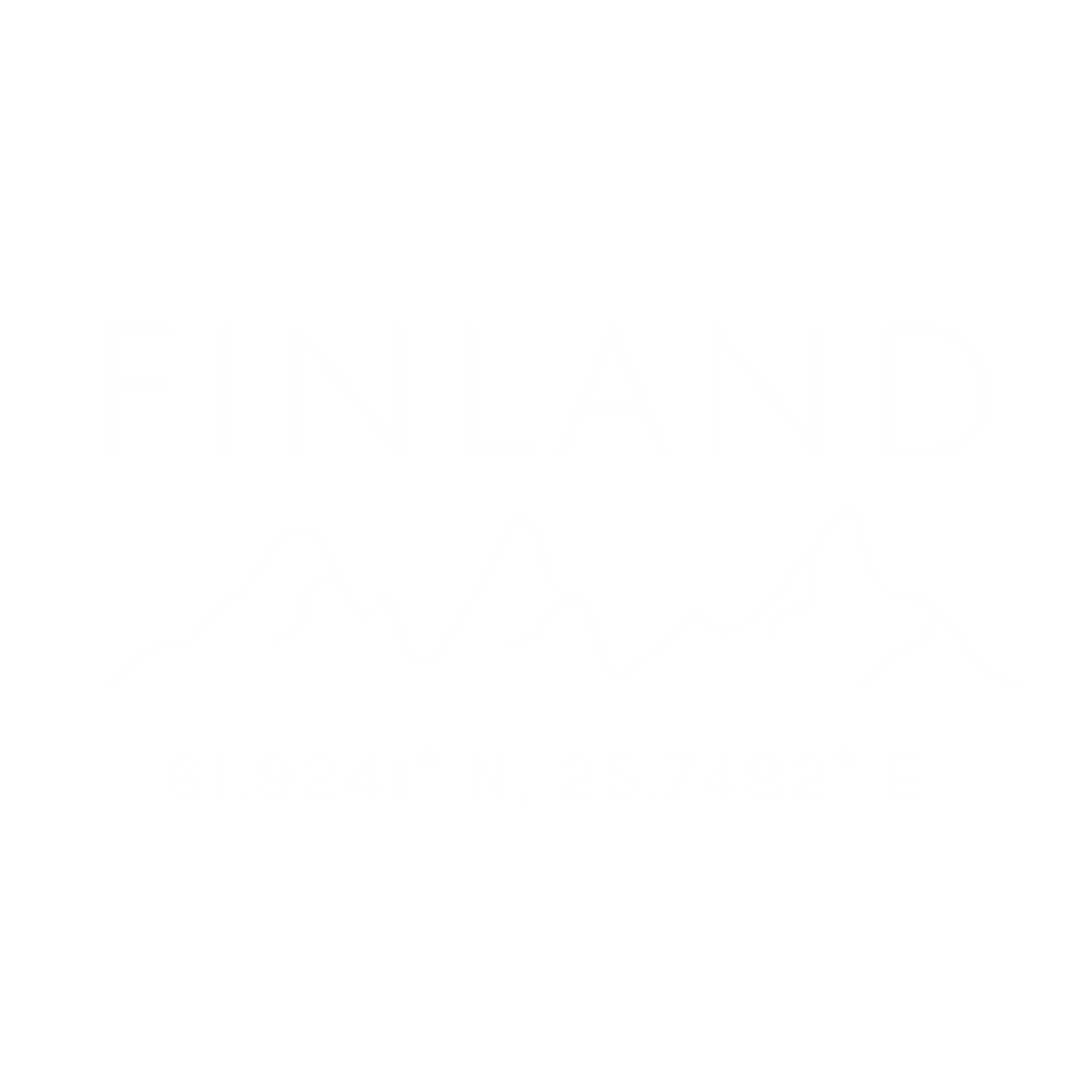 mountains finland white
