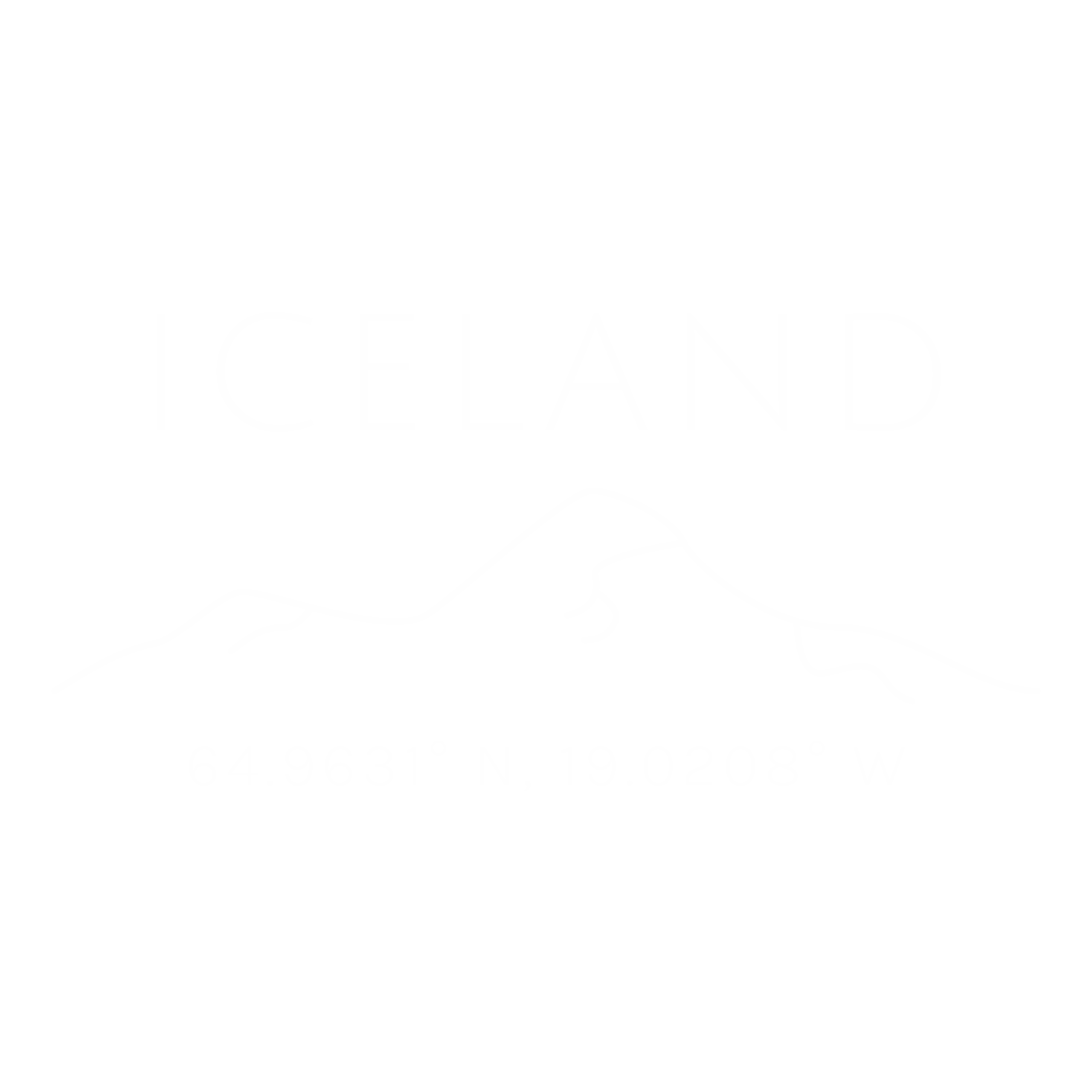 mountains iceland white